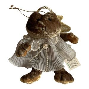 RUSS Vintage With Tag Angelique Item 2047 Frog Angel